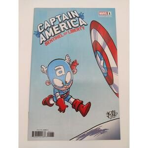 Captain America Sentinel of Liberty #1 Skottie Young Variant Marvel 1st Print‎